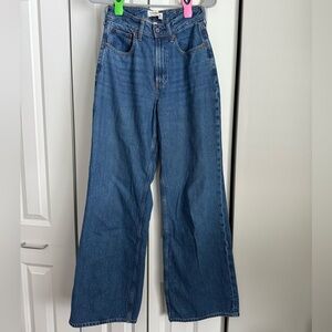 Abercrombie & Fitch Blue Flare Jeans